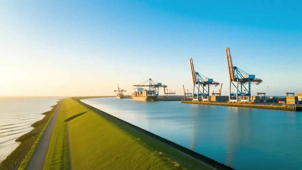 Sfeerbeeld van Delfzijl